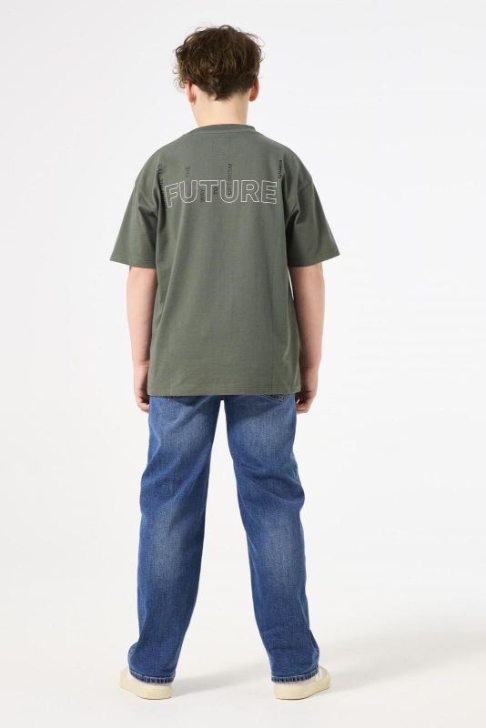 Garcia T-shirt s/s Groen jongens (T-shirt s/s redefine kale - T43604-7081) - Victor & Camille Destelbergen