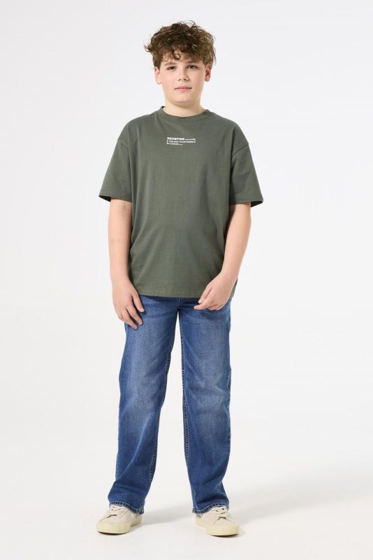 Garcia T-shirt s/s Groen jongens (T-shirt s/s redefine kale - T43604-7081) - Victor & Camille Destelbergen