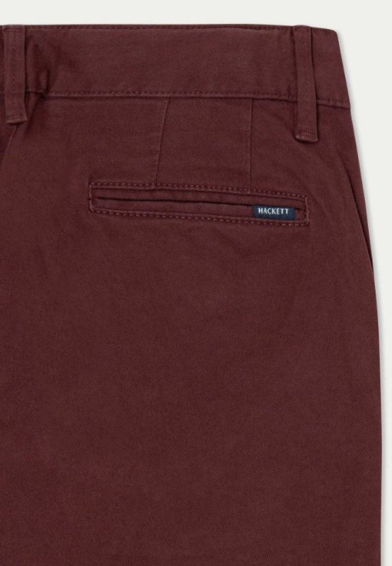 Hackett Jeansbroek Paars jongens (Classic chino maroon - HK210748) - Victor & Camille Destelbergen