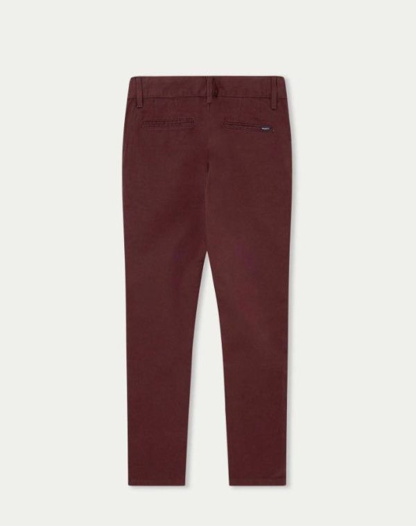 Hackett Jeansbroek Paars jongens (Classic chino maroon - HK210748) - Victor & Camille Destelbergen