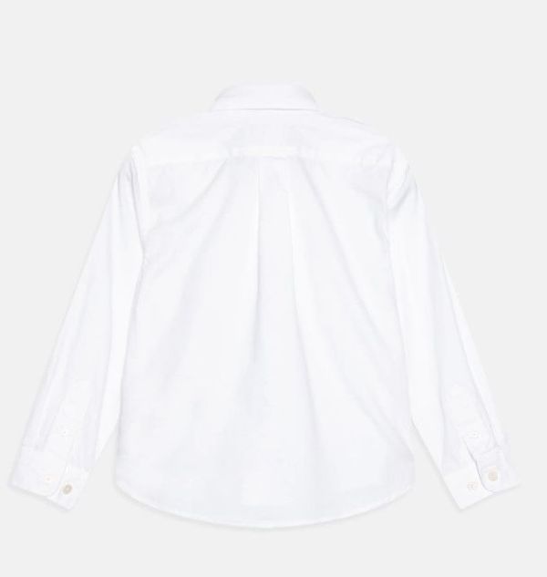 Hackett Hemd Wit jongens (Shirt washed Oxford - HK301737) - Victor & Camille Destelbergen