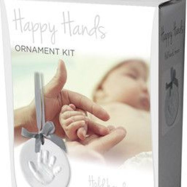 Happy Hands Geboorte Wit baby's (Ornament kit - X130014) - Victor & Camille Destelbergen