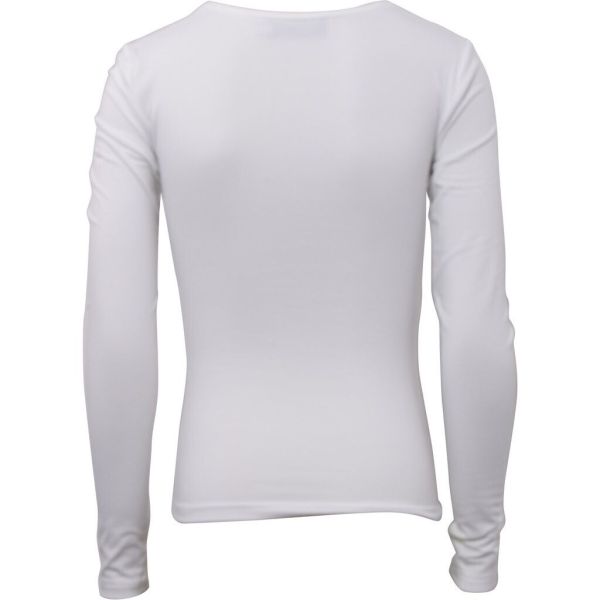 Hound T-shirt l/s Wit meisjes (Basic top white - 7230854) - Victor & Camille Destelbergen