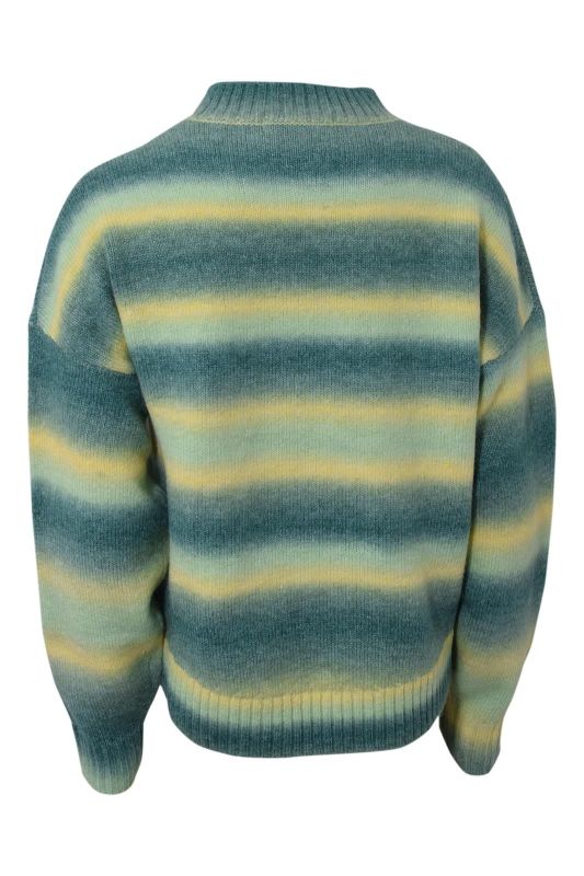 Hound Knitwear Groen meisjes (Colourful knit sweater green - 7220770) - Victor & Camille Destelbergen