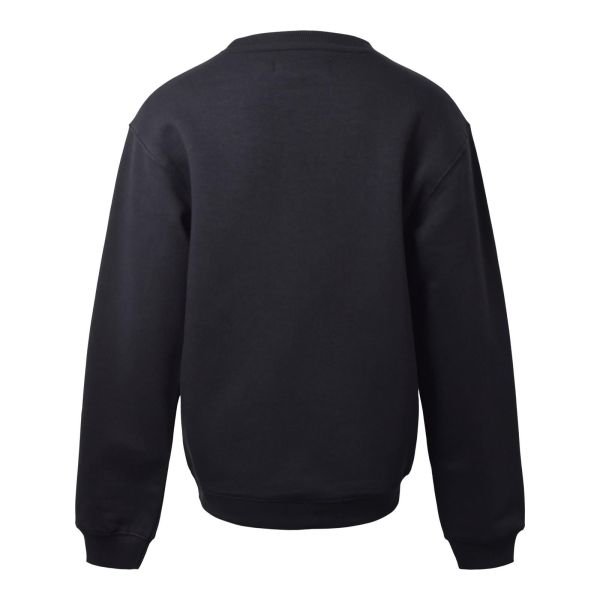Hound Sweater Zwart jongens (crew neck w/print black - 2240105) - Victor & Camille Destelbergen