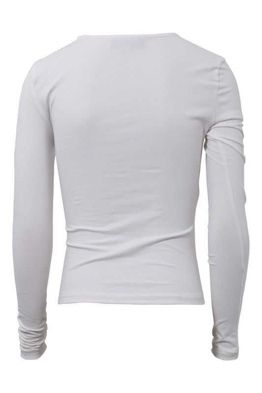 Hound T-shirt l/s Wit meisjes (Cutout top off white - 7231053) - Victor & Camille Destelbergen