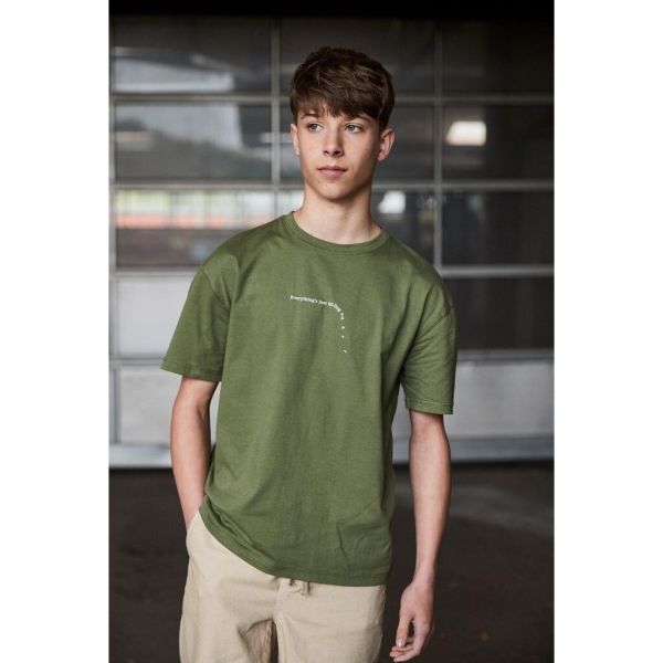 Hound T-shirt s/s Groen jongens (Relaxed Fit Tee S/S - 2230704) - Victor & Camille Destelbergen