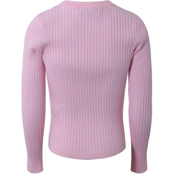 Hound T-shirt l/s Roze meisjes (Tight knit tee l/s light pink - 7240868 pink) - Victor & Camille Destelbergen