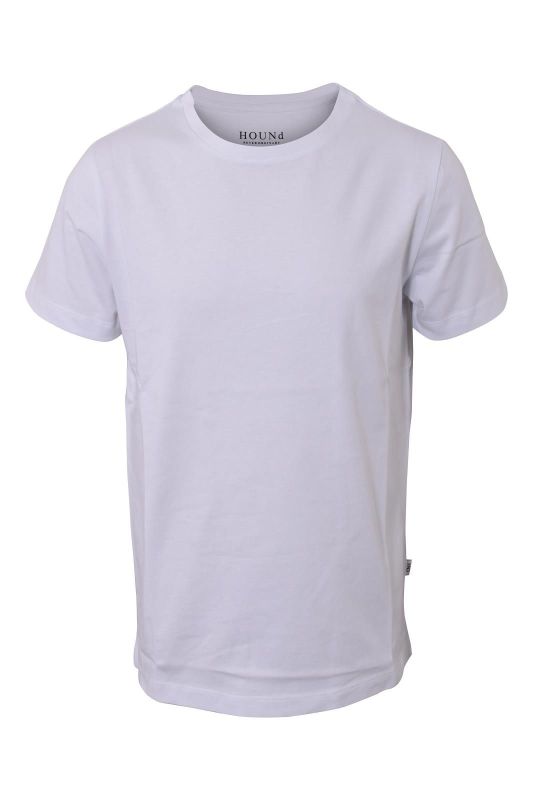 Hound T-shirt s/s Wit jongens (T-shirt effen wit - 2990044) - Victor & Camille Destelbergen