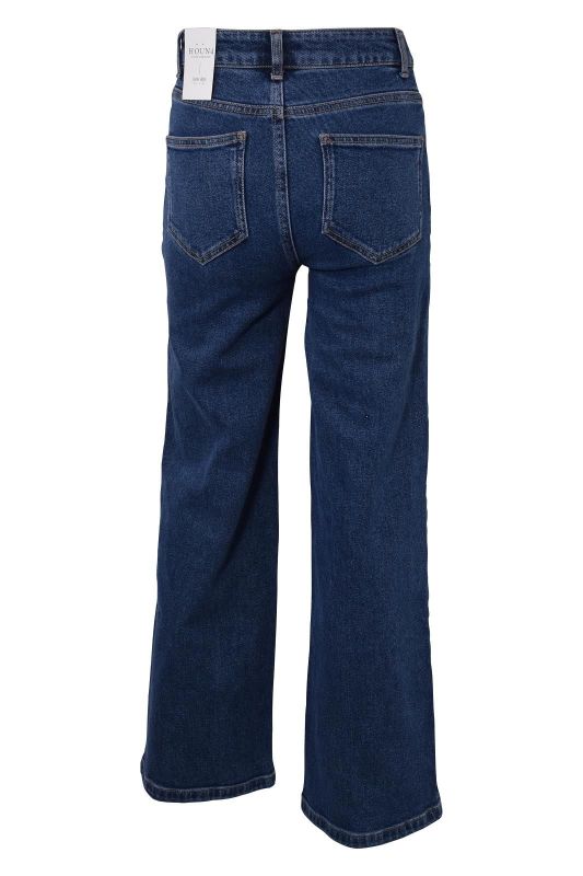 Hound Jeansbroek Denim blue meisjes (Wide jeans dark stone wash - 7990053) - Victor & Camille Destelbergen