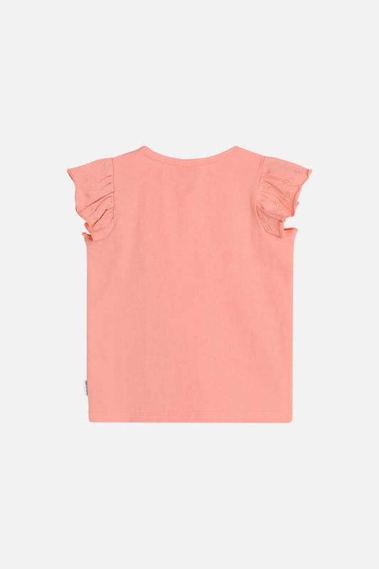 Hust & Claire T-shirt s/s Roze meisjes (Amela T-shirt shrimp - 332-393-19813) - Victor & Camille Destelbergen