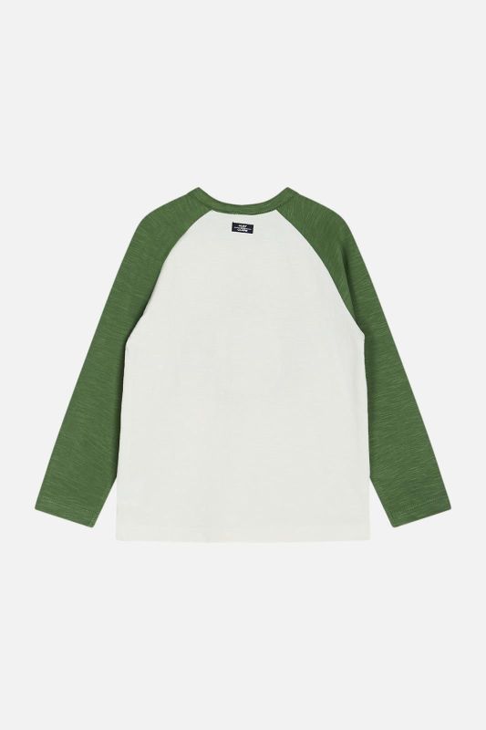 Hust & Claire T-shirt l/s Groen jongens (Archie T-shirt elm green - 334-00495-14835) - Victor & Camille Destelbergen