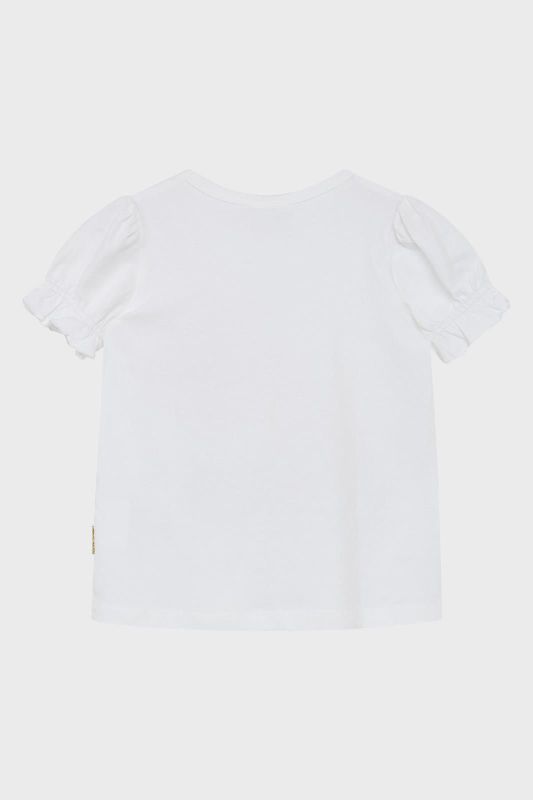 Hust & Claire T-shirt s/s Wit meisjes (Ayla T-shirt - 342-00595-19922) - Victor & Camille Destelbergen