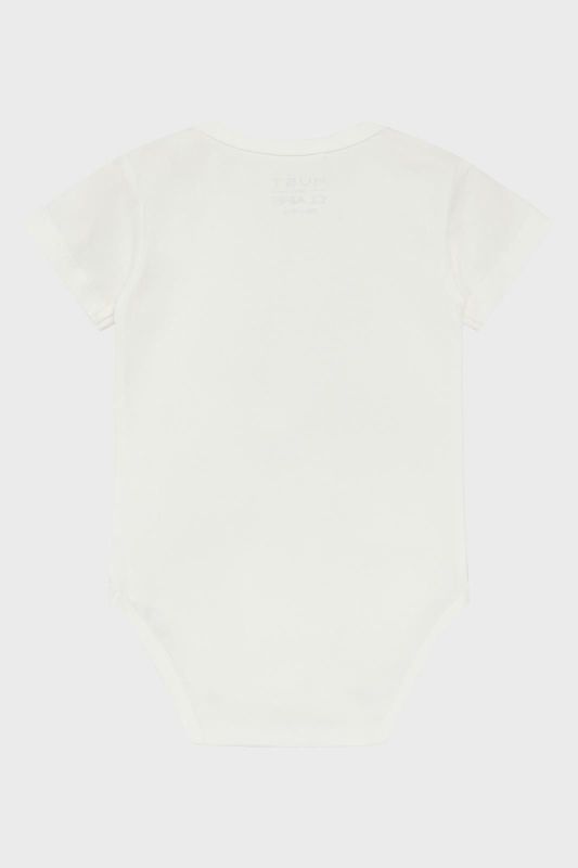 Hust & Claire Romper Offwhite baby jongens (Bob bodysuit ivory - 342-00596-31030 ) - Victor & Camille Destelbergen