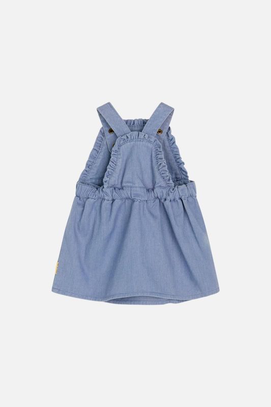 Hust & Claire Jurk Blauw baby meisjes (Dream Kjole dress blue tint -  334-00499-34014) - Victor & Camille Destelbergen