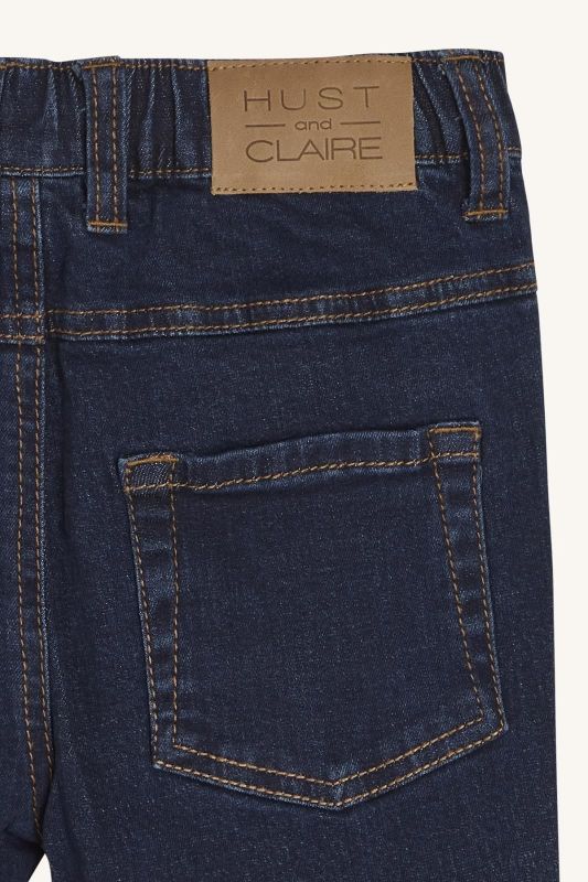 Hust & Claire Jeansbroek Denim blue jongens (James trousers dark denim - 345-00191-14970) - Victor & Camille Destelbergen