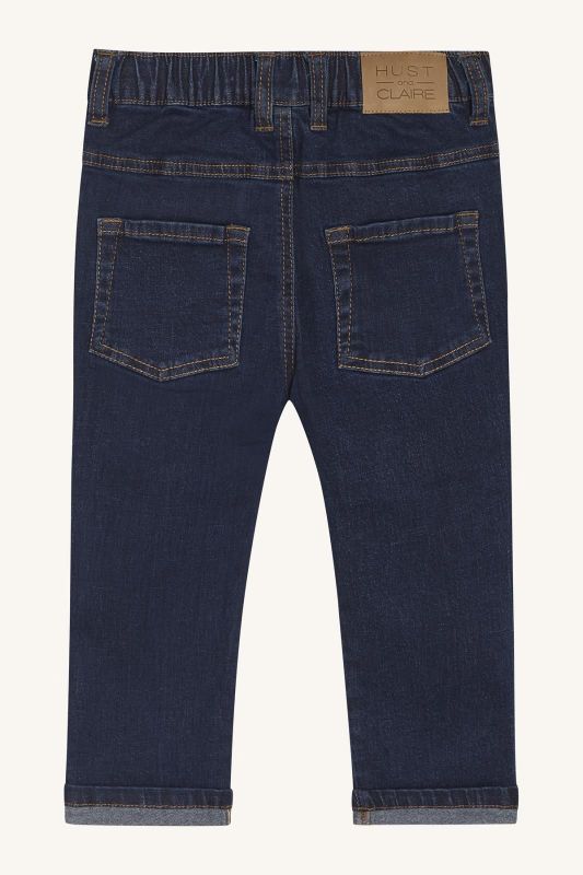 Hust & Claire Jeansbroek Denim blue jongens (James trousers dark denim - 345-00191-14970) - Victor & Camille Destelbergen