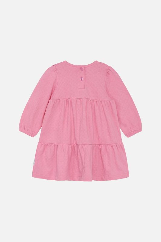 Hust & Claire Jurk Roze baby meisjes (Kimaja dress pink-a-boo - 341-00599-44304) - Victor & Camille Destelbergen