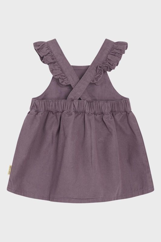 Hust & Claire Jurk Paars baby meisjes (Kjole dream dress dark plum - 345-00199-34182) - Victor & Camille Destelbergen