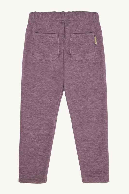 Hust & Claire Broek Paars meisjes (Lisa leggings dark plum - 345-00191-19993) - Victor & Camille Destelbergen