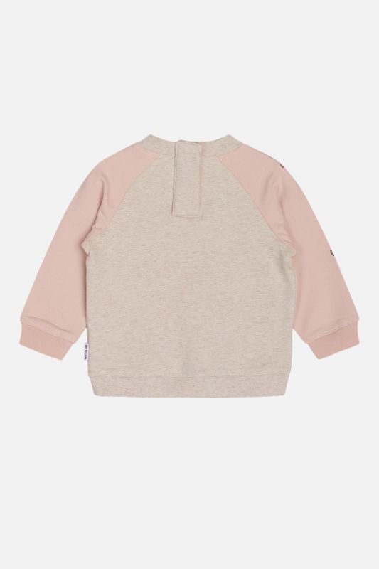 Hust & Claire T-shirt l/s Roze baby meisjes (Sahna Hc sweatshirt peach dust -  334-00495-34005) - Victor & Camille Destelbergen