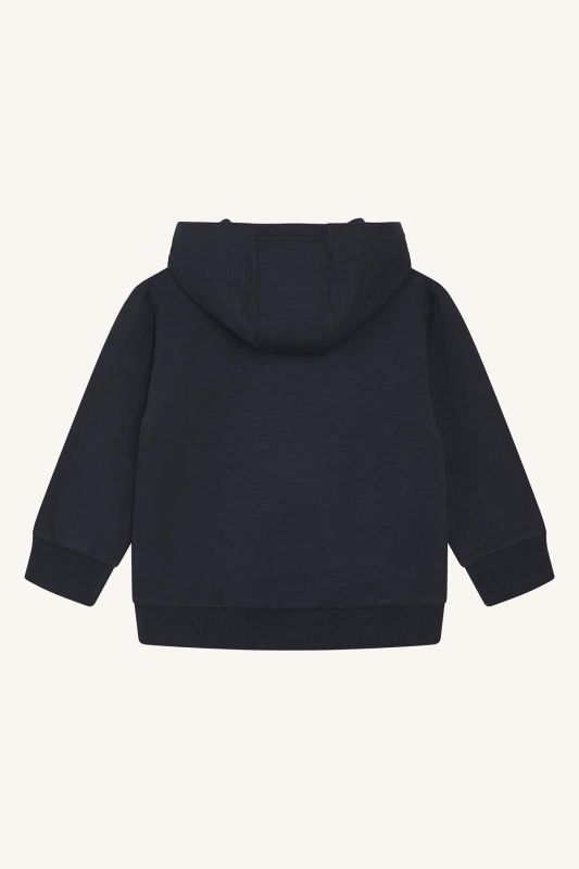 Hust & Claire Hoodie Blauw jongens (Storm hoodie navy - 344-00195-14954) - Victor & Camille Destelbergen