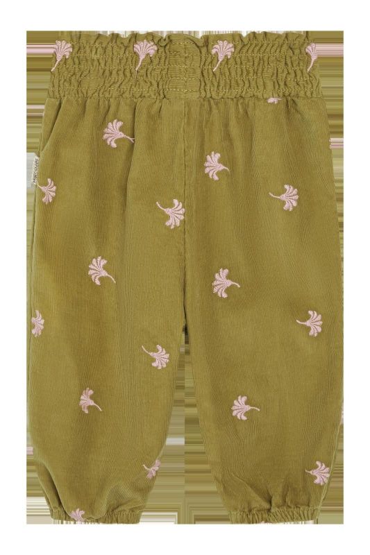 Hust & Claire Broek Groen baby meisjes (Talita trousers willow - 344-00191-34143) - Victor & Camille Destelbergen