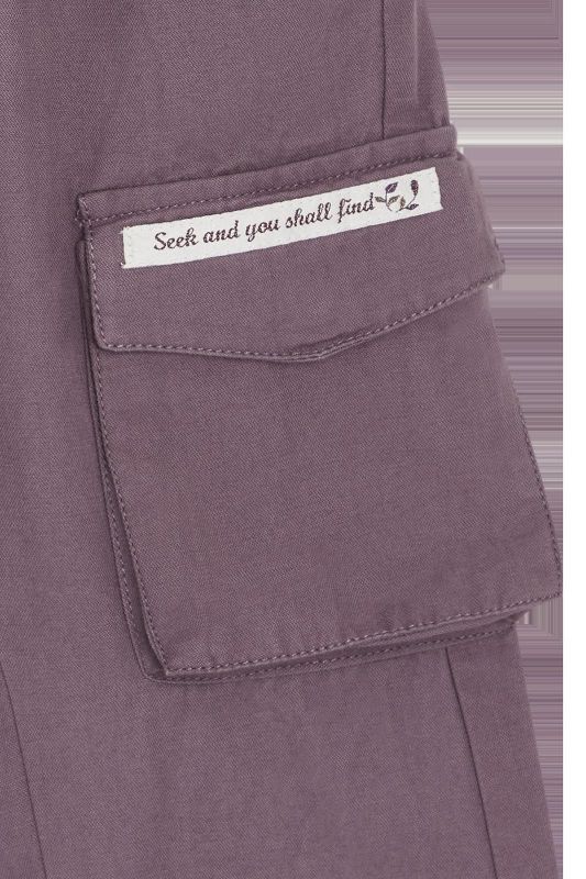 Hust & Claire Broek Paars meisjes (Teresa trousers dark plum - 345-00191-19983) - Victor & Camille Destelbergen