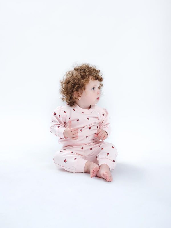 Hust & Claire Broek Roze baby meisjes (Tidde sweat pants icy pink - 341-00591-34109) - Victor & Camille Destelbergen