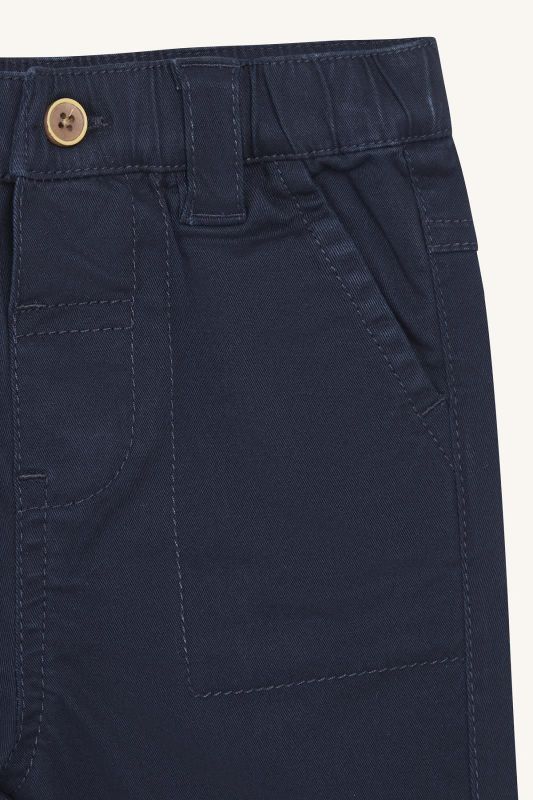 Hust & Claire Broek Blauw baby jongens (Timon HC Trousers navy - 344-00191-31050-3150) - Victor & Camille Destelbergen