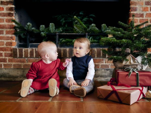 Hust & Claire Broek Grijs baby jongens (Timon HC trousers wool grey - 336-00491-37990) - Victor & Camille Destelbergen