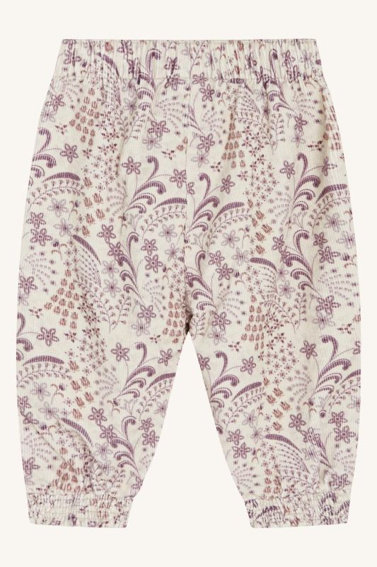 Hust & Claire Broek Multi baby meisjes (Trine trousers oat milk - 345-00191-34165) - Victor & Camille Destelbergen