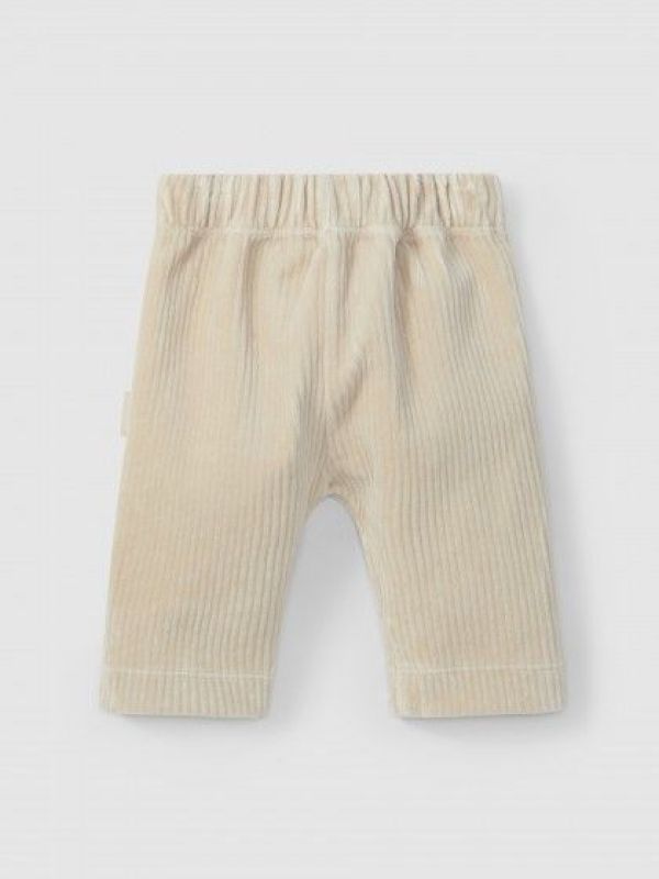 Laranjina Broek Ecru baby jongens (Pull-up broek met twee zakken - I4115) - Victor & Camille Destelbergen