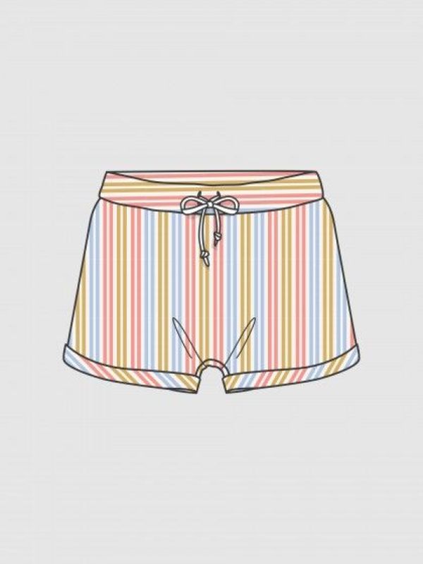 Laranjina Short Multi baby meisjes (Shorts met gestreepte pull-up - V4676) - Victor & Camille Destelbergen