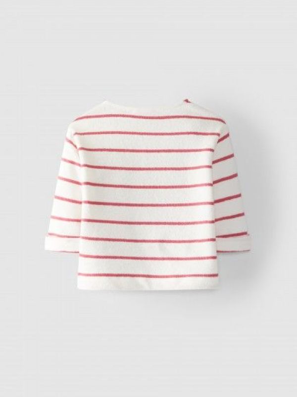 Laranjina T-shirt l/s Roze baby jongens (T-shirt stripes - V3546) - Victor & Camille Destelbergen