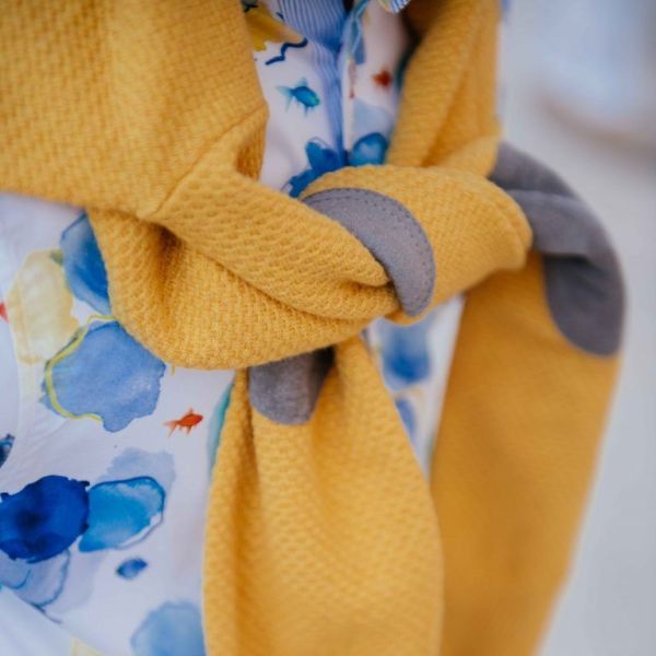 Matisse & Henri Knitwear Geel jongens (Pull Staf knitwear Citron Yellow - I464) - Victor & Camille Destelbergen