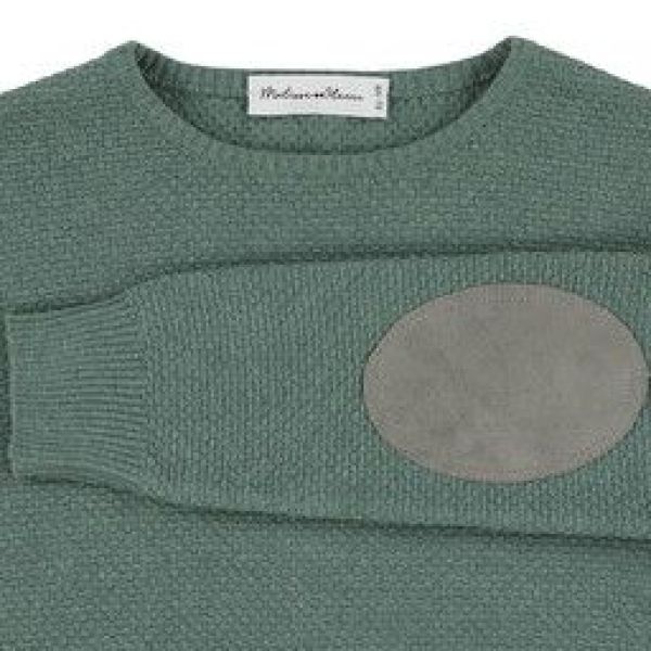 Matisse & Henri Knitwear Groen jongens (Pull Staf knitwear mini green - I448) - Victor & Camille Destelbergen