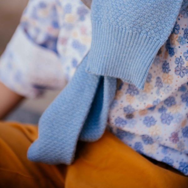 Matisse & Henri Knitwear Blauw jongens (Pull Staf knitwear Perisco light blue - I465) - Victor & Camille Destelbergen