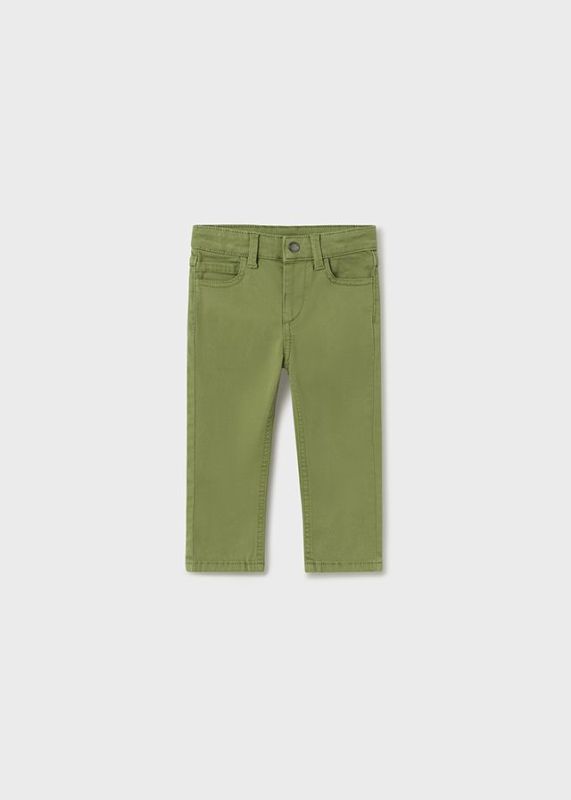 Mayoral Broek Groen baby jongens (5 pocket slim fit basic pant bayleaf - 563-022) - Victor & Camille Destelbergen