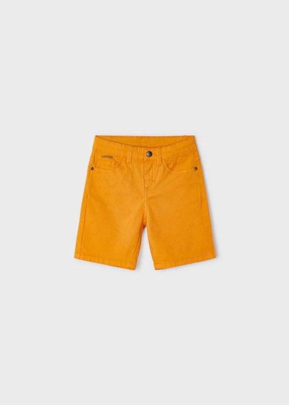 Mayoral Short Oranje jongens (Basic 5 pockets twill shorts mango - 204-082) - Victor & Camille Destelbergen