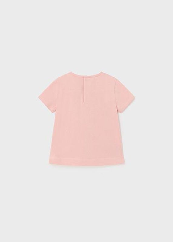 Mayoral T-shirt s/s Roze baby meisjes (Basic s/s t-shirt cake - 105-030) - Victor & Camille Destelbergen