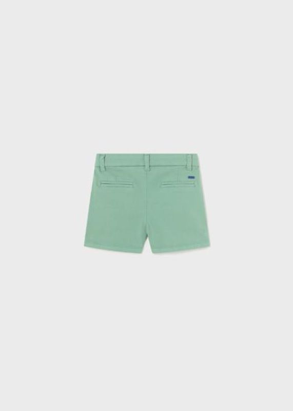 Mayoral Short Groen baby jongens (Basis chino twill shorts - 207-035) - Victor & Camille Destelbergen