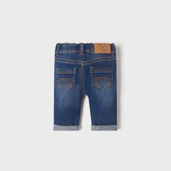 Mayoral Jeansbroek Denim blue baby jongens (Broek jeans medium - 596-081) - Victor & Camille Destelbergen