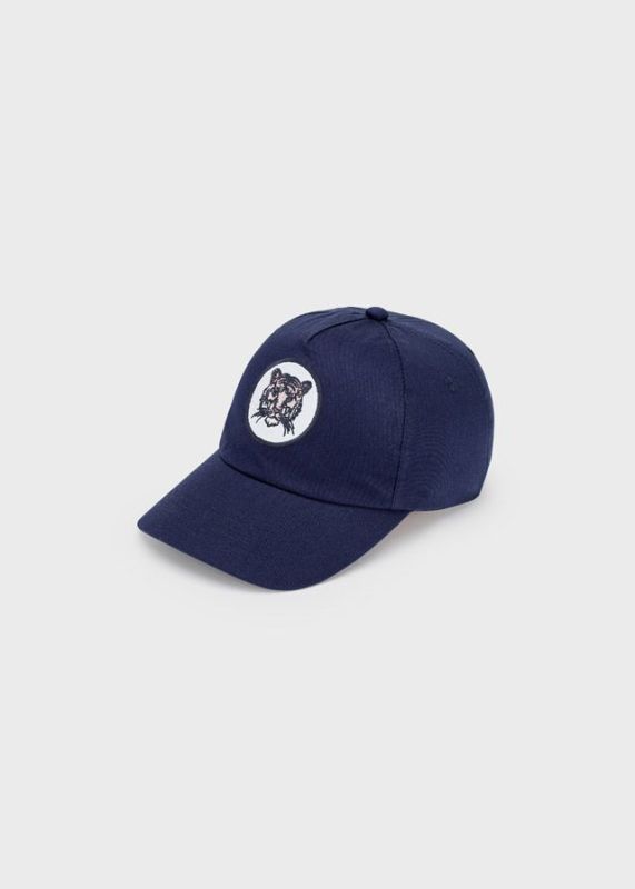 Mayoral Pet Blauw jongens (Hat tiger navy - 10479-011) - Victor & Camille Destelbergen