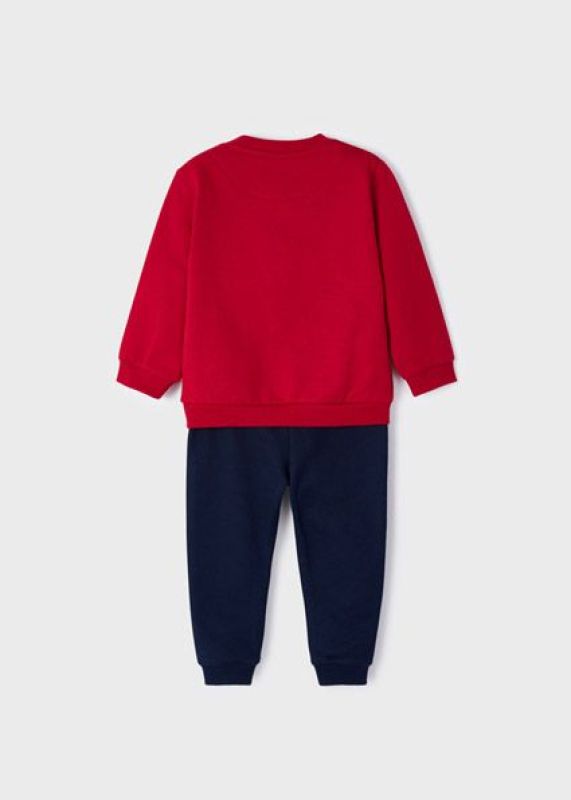 Mayoral Homewear Blauw baby jongens ( Homewear 2st rood/blauw - 2828-049) - Victor & Camille Destelbergen