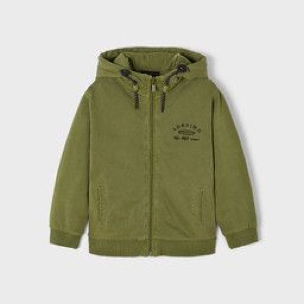 Mayoral Hoodie Groen jongens (Hoodie turtle grey 'surfing' - 3411-055) - Victor & Camille Destelbergen