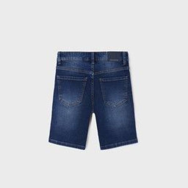 Mayoral Short Denim blue jongens (Jeans short dark denim - 525-048) - Victor & Camille Destelbergen