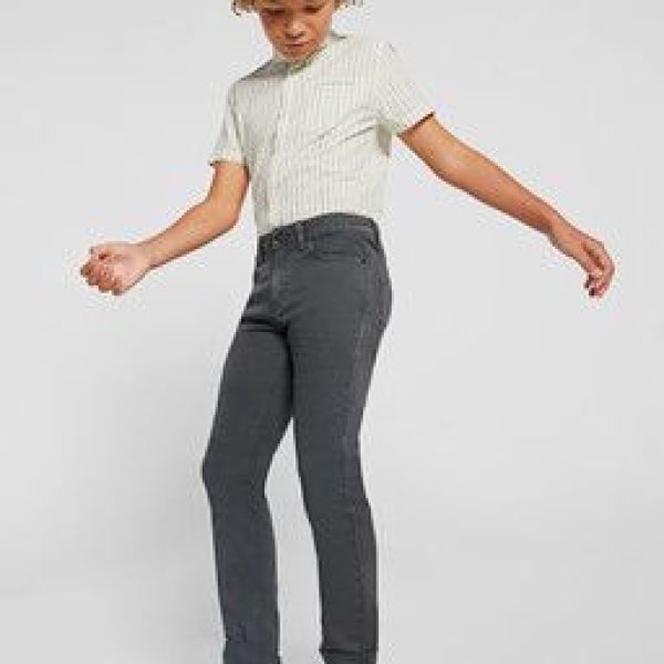 Mayoral Jeansbroek Grijs jongens (Jeansbroek grijs denim - 6560-011) - Victor & Camille Destelbergen