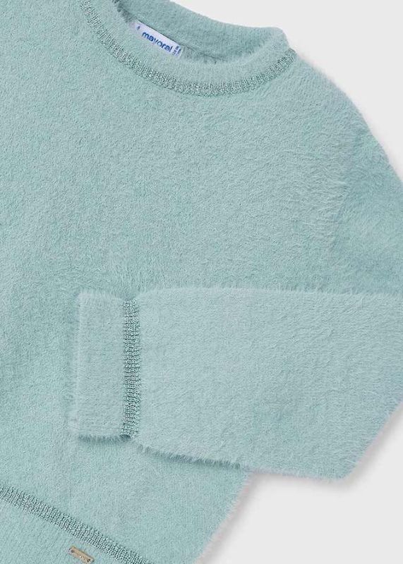 Mayoral Sweater Groen meisjes (Jumper jade - 4353-014) - Victor & Camille Destelbergen