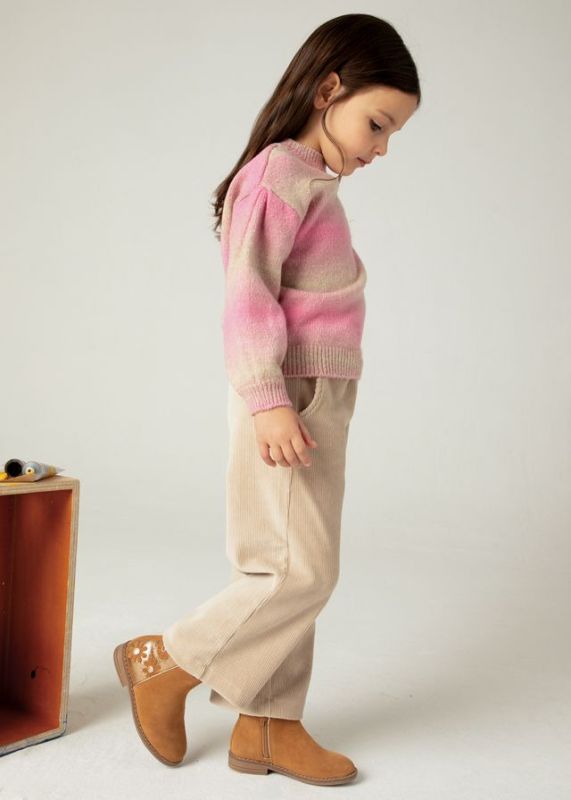 Mayoral Broek Beige meisjes (Knit pants sepia - 4544-021) - Victor & Camille Destelbergen